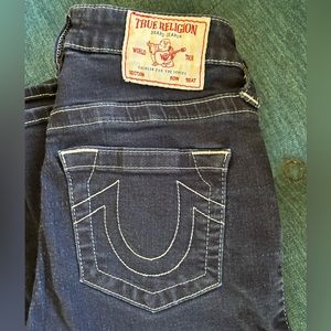 True Religion Becca Dark Wash 26 Waist 31 Inseam